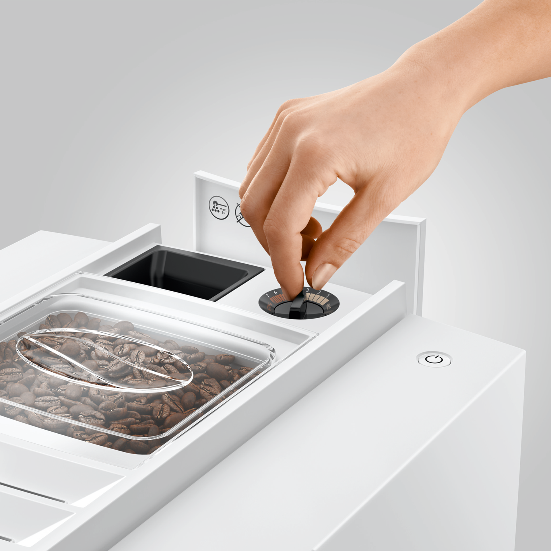 Jura E8 (EC) Piano White